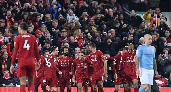  利物浦绝杀曼城保留英超争冠悬念至最后一轮